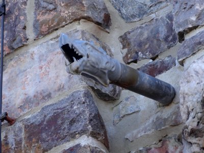 Detail am Fürst-Günter-Denkmal auf dem Langen Berg