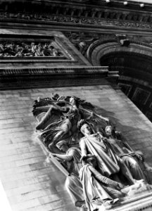 Detail Arc de Thriomphe, Parijs, Bestanddeelnr 255-9577