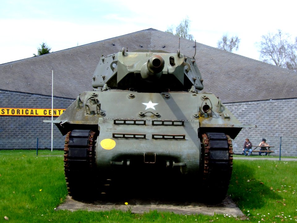 Destroyer M10 at Bastogne Historical Centre pic-003