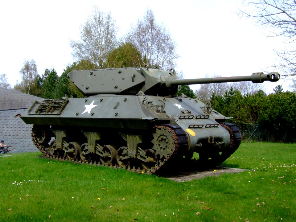 Destroyer M10 at Bastogne Historical Centre pic-002