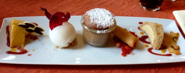 Dessertauswahl