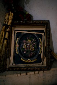 Details inside the shrine of Shekh Shems, saint of the sun, at Lalish 09