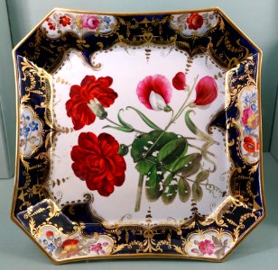 Dessert service, Coalport Porcelain Manufactory, probably 1830s-1840s - Harewood House - West Yorkshire, England - DSC01638