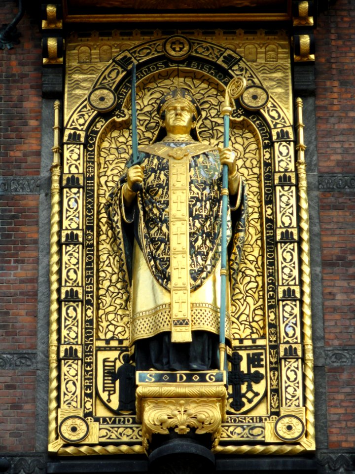 Detail - Town hall of Copenhagen - DSC08874