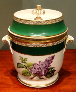 Dessert cooler, 2nd of 2, Manufacture de Nast, Paris, 1815-1820, hard-paste porcelain - National Gallery of Art, Washington - DSC09755