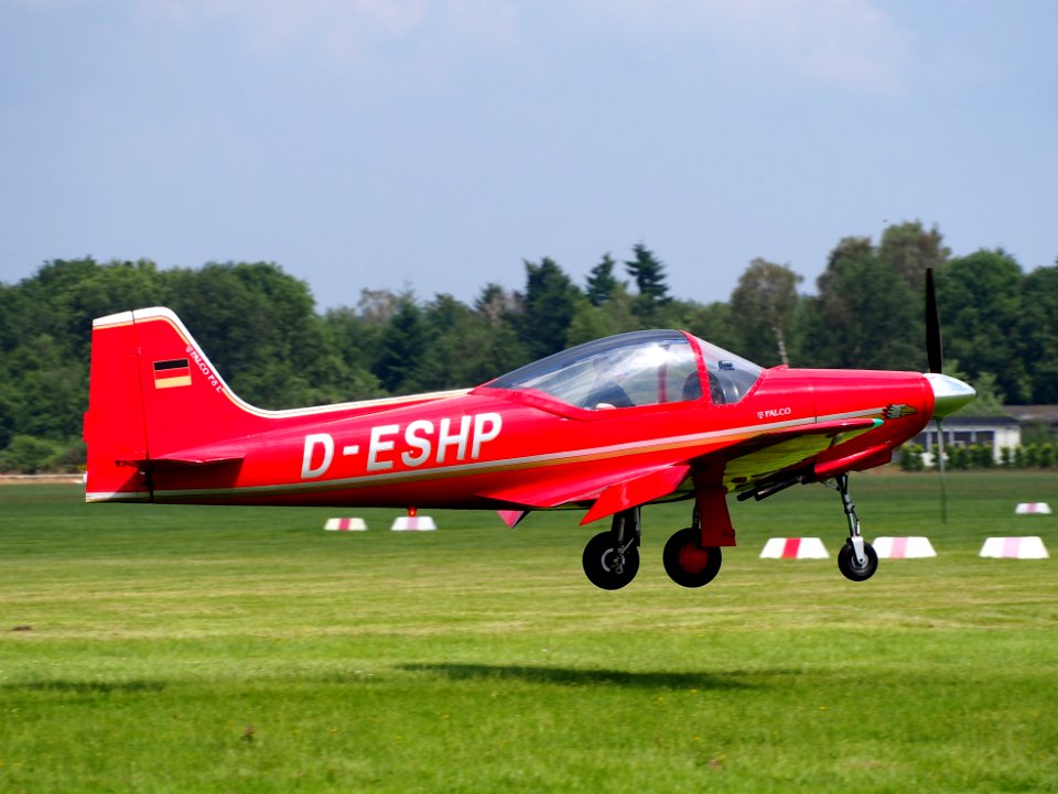 D-ESHP, Laverda F8L Falco at Hilversum Airport (ICAO EHHV), photo-5