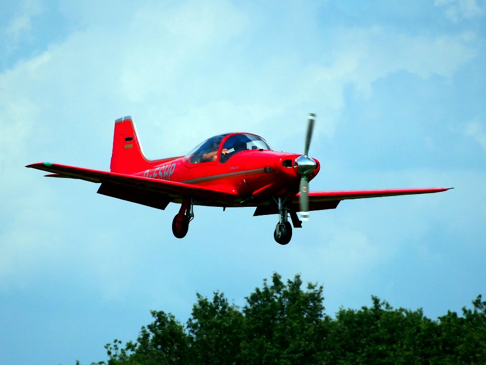 D-ESHP, Laverda F8L Falco at Hilversum Airport (ICAO EHHV), photo-7