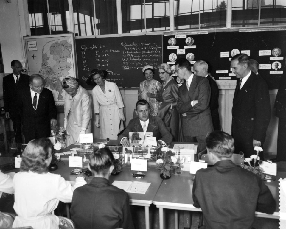 Derde dag van het bezoek van Koning Boudewijn aankomst van de koninklijke gasten, Bestanddeelnr 910-5114