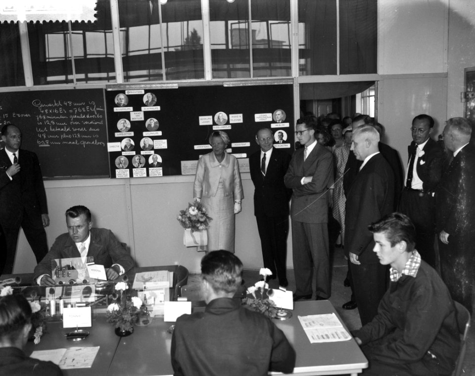 Derde dag van het bezoek van Koning Boudewijn aankomst van de koninklijke gasten, Bestanddeelnr 910-5116