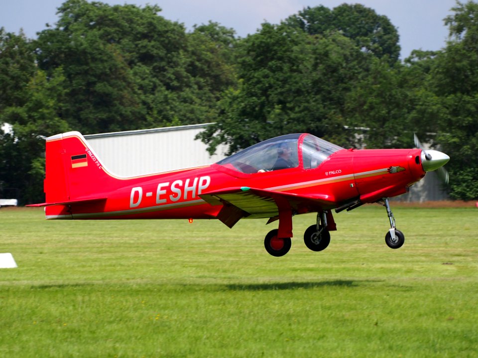 D-ESHP, Laverda F8L Falco at Hilversum Airport (ICAO EHHV), photo-4