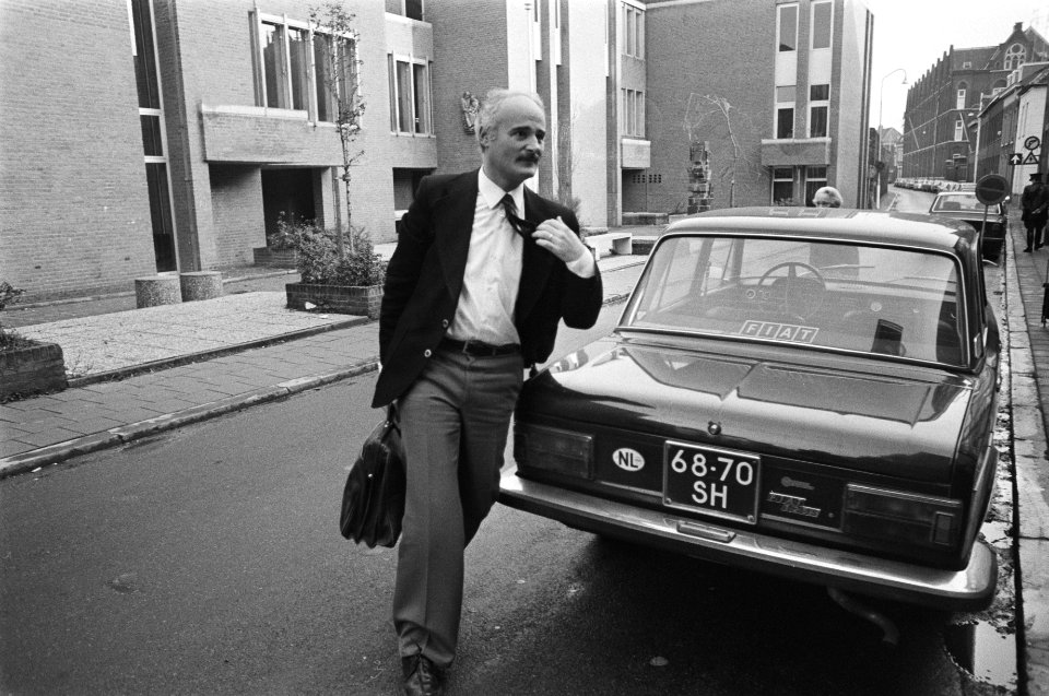 Derde dag proces tegen oorlogsmisdadiger L in Roermond 11 Menachem Schotland, Bestanddeelnr 928-9040