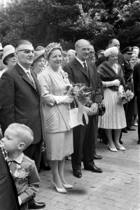 Derde dag Koninklijk bezoek aan Belgie, bezoek aan de Julianaschool, Bestanddeelnr 911-3039