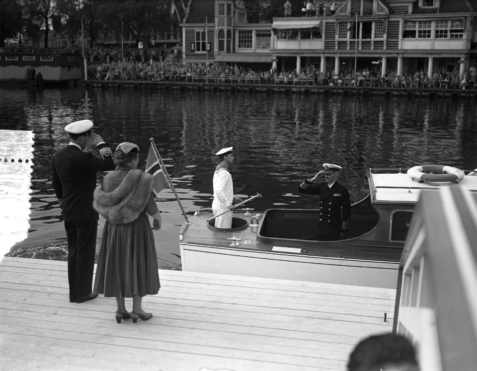 Derde dag bezoek Noorse Koning , vertrek uit ons land, Bestanddeelnr 906-6659