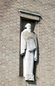 Detail of St Mark's church, Teddington