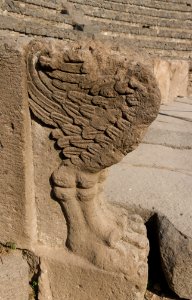Detail Odeion Pompeii