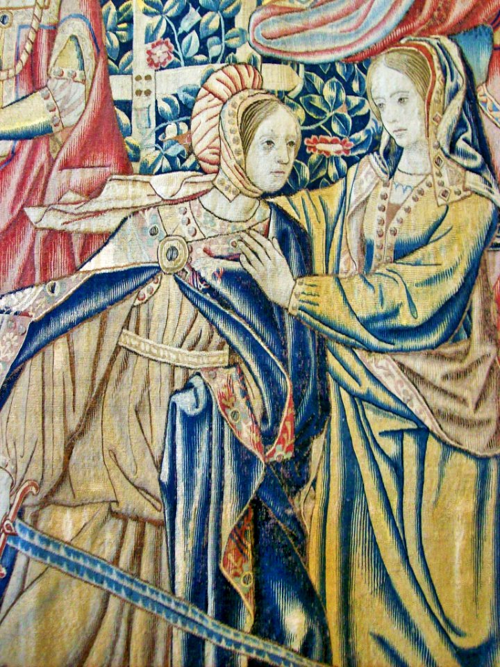 Detail of Hampton Court tapestry 2