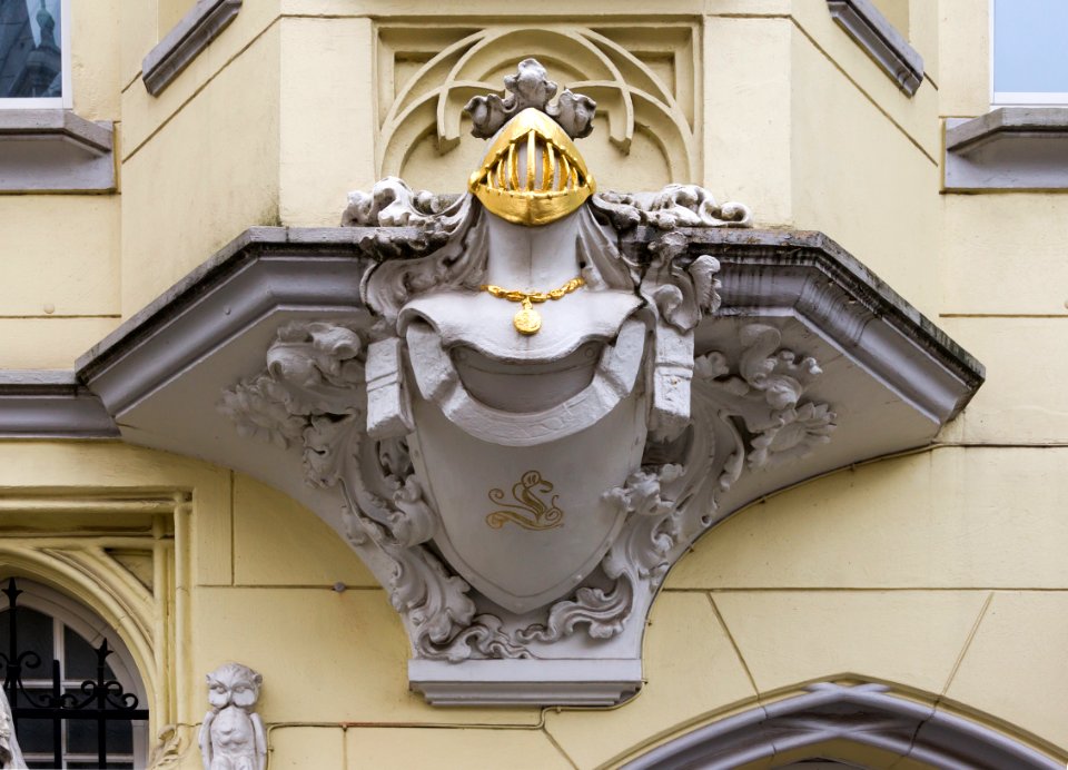 Detail facade, Aachen, Germany-2