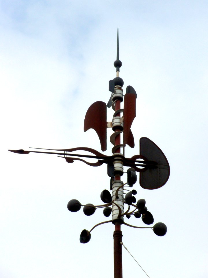 Detail of top of armature in Oodena Celebration Circle at The Forks, Winnipeg