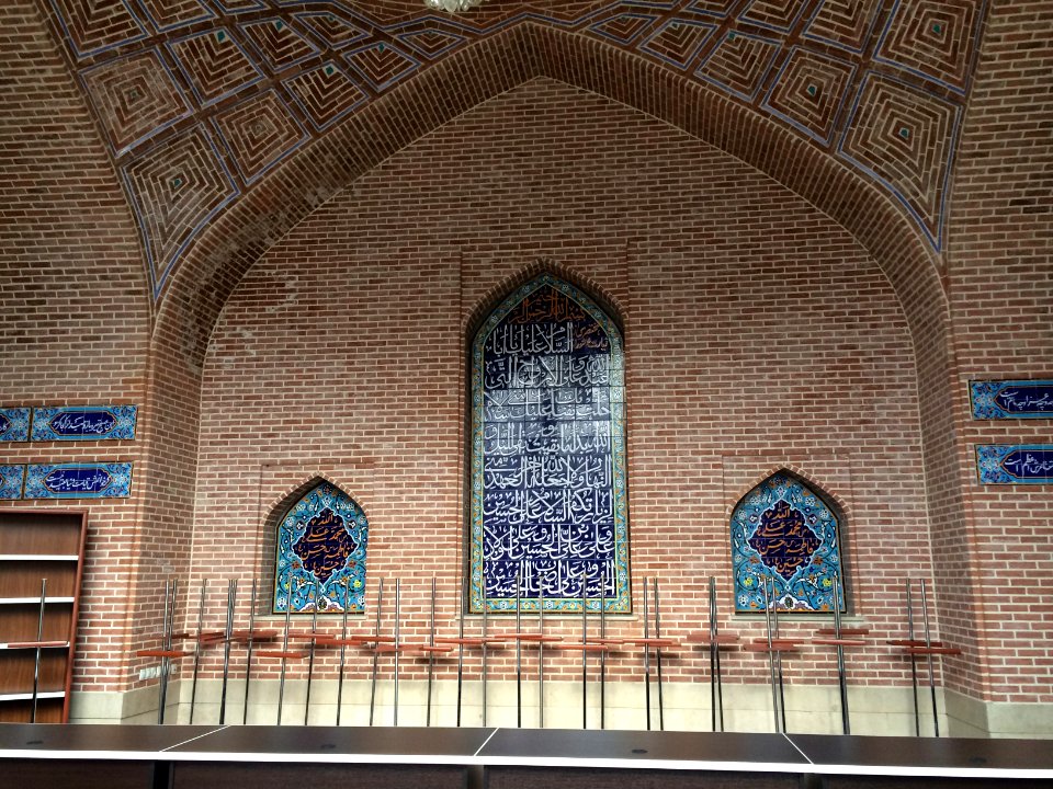 Detail of the Blue Mosque of Yerevan 12