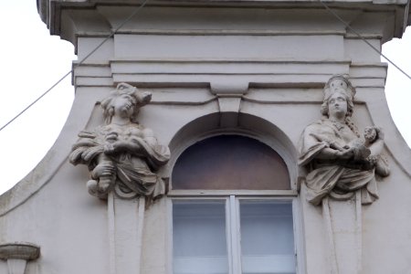 Detail of Venice House, Brussels - Africa and Europe