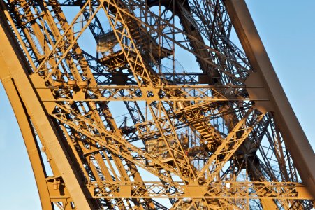 Detail structure Tour Eiffel photo
