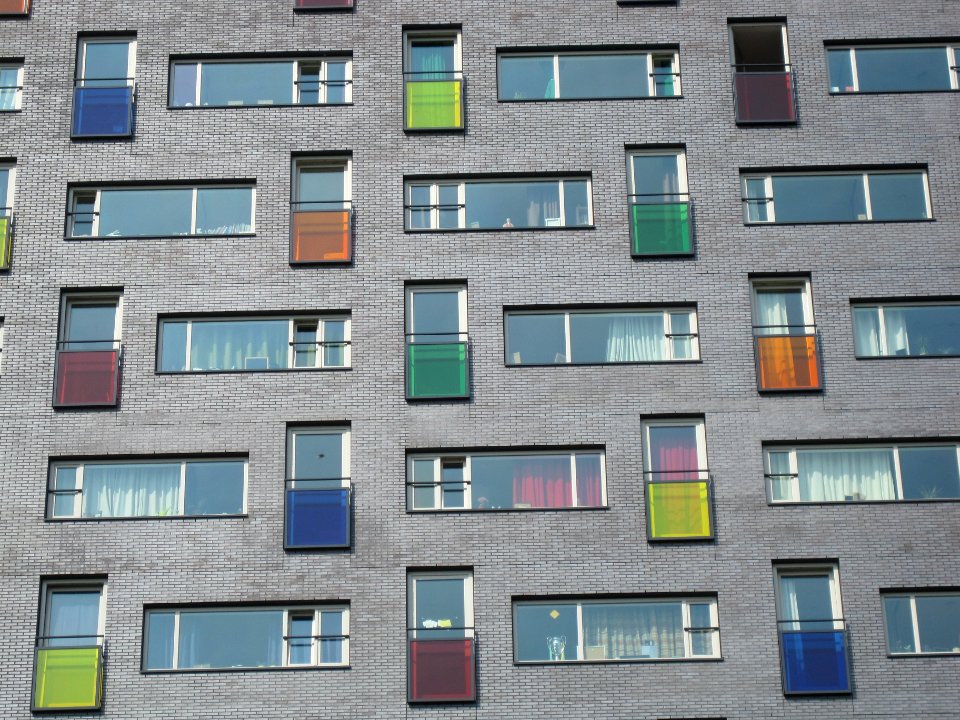 Detail studentenflat station Heyendaal