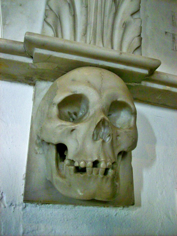 Detail of wall monument, Cuckfield