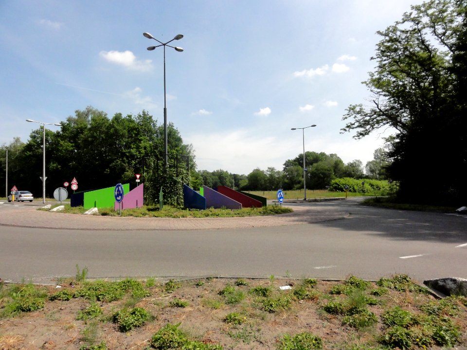 Dolphia (Enschede) rotonde Euregioweg - Sleutelweg