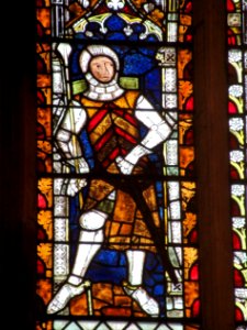Detail of Quire windows, Tewkesbury Abbey 01