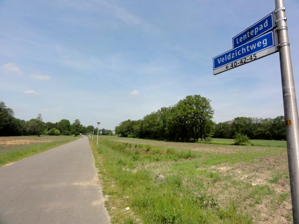 Dolphia (Enschede) Lentepad van Gronausestraat naar Veltzichtweg en station de Eschmarke