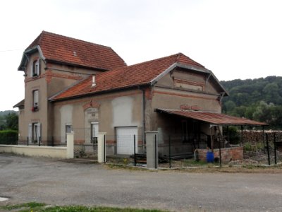 Dombasle-en-Argonne (Meuse) ancienne gare