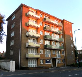 Dolphin Court, Hove Street, Hove (September 2011)