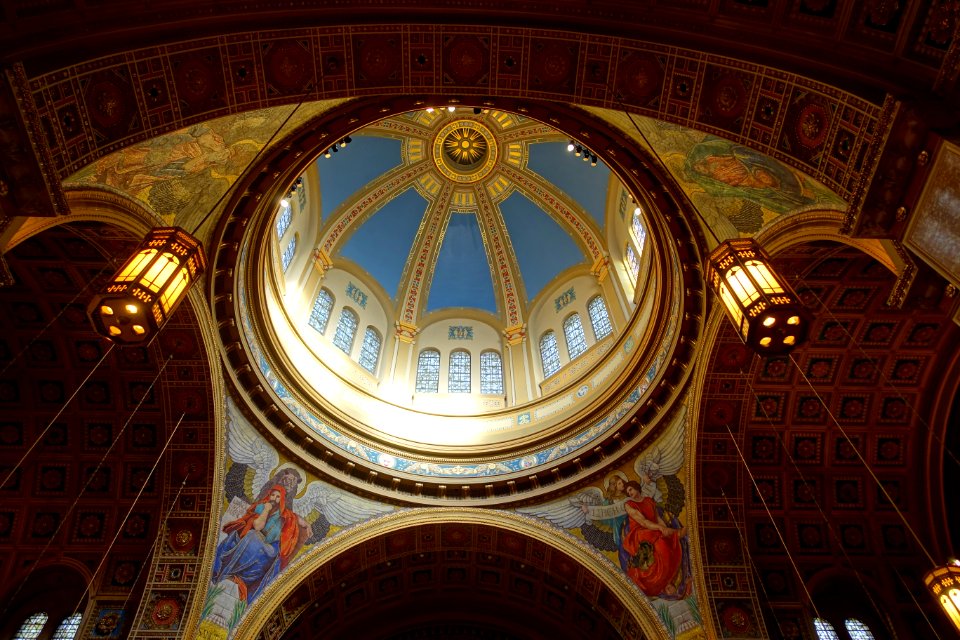 Dome, Cathedral of St. Matthew the Apostle - Washington, DC - DSC07697