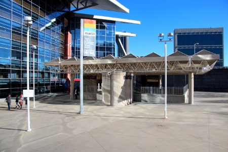 Dome,GWCC,Philips Arena,CNN Center station, Jan 2018