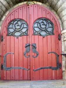 Doors of Kvernes kirke, Averøy, Norway