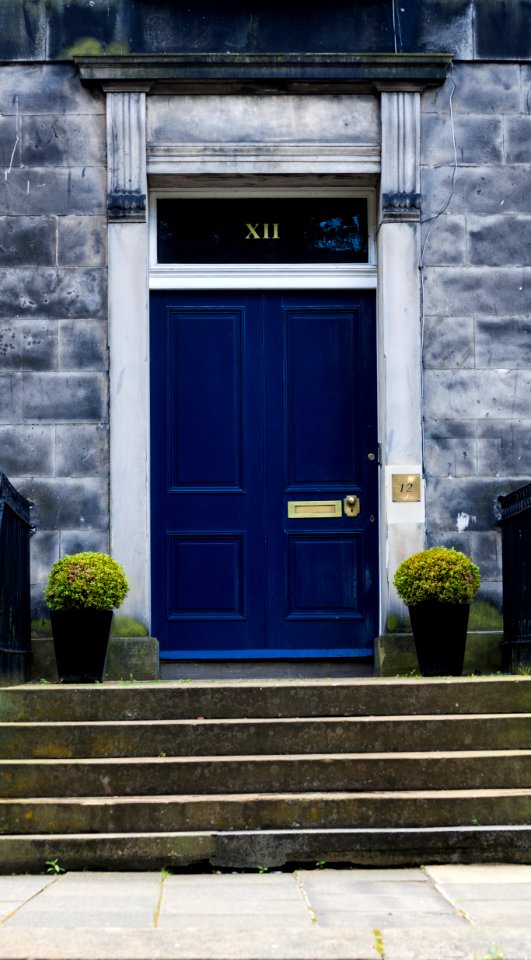 Door of 12 Carlton Terrace, Edinburgh, Scotland, GB, IMG 3619 edit