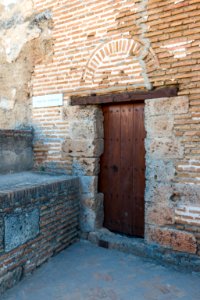 Door torre del Homenaje Alhambra Granada Spain