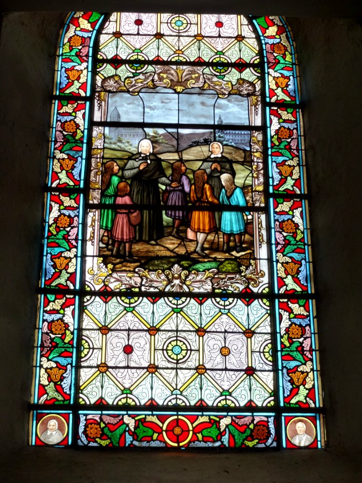 Dohem (Pas-de-Calais, Fr) église Saint-Omer vitrail 01