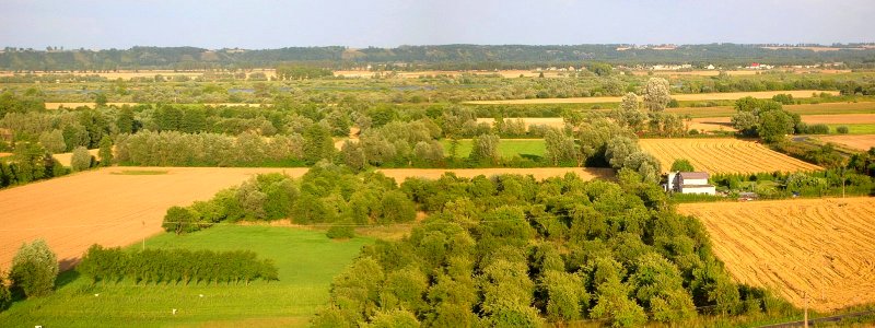 Dolina Wisły z grodziska Talerzyk