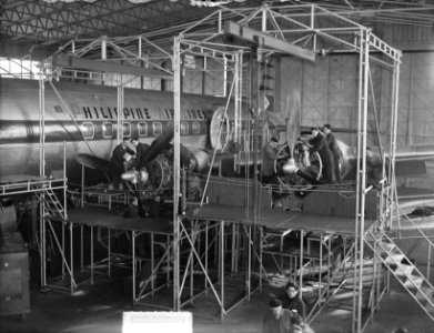 Dok voor DC6 op Schiphol, Bestanddeelnr 903-7830