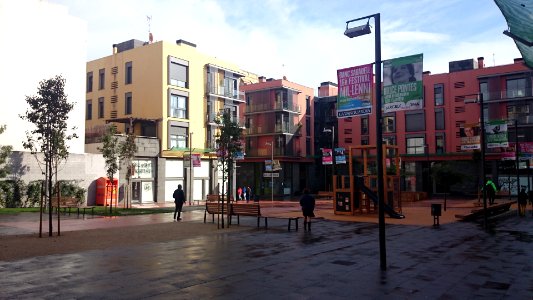 Dones del 36 square in Barcelona