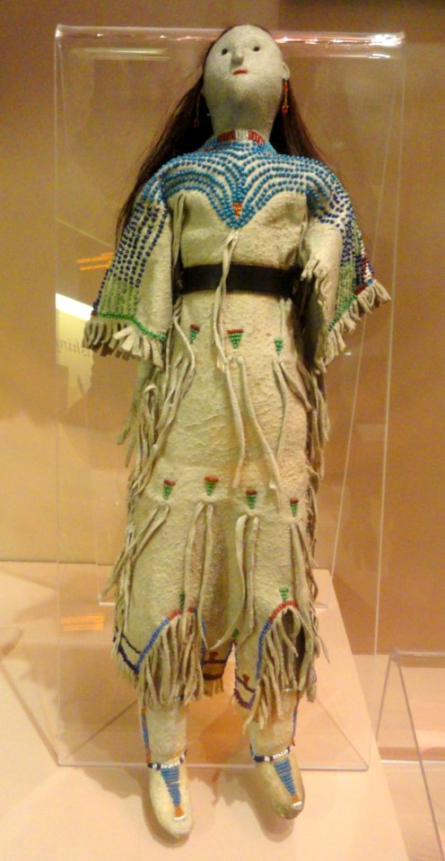 Doll, Ute, acquired in 1905 - Native American collection - Peabody Museum, Harvard University - DSC05563