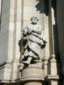 Dom Eichstätt -Westfassade Petrus