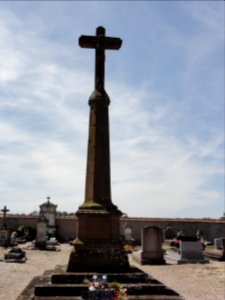 Domèvre-sur-Vezouze (M-et-M) croix de chemin