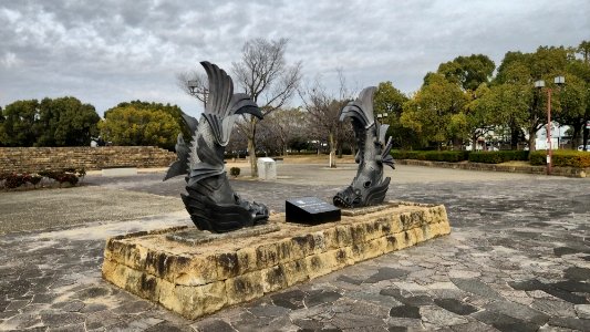 Dolphins at Himeji Castle Jomitai Park photo