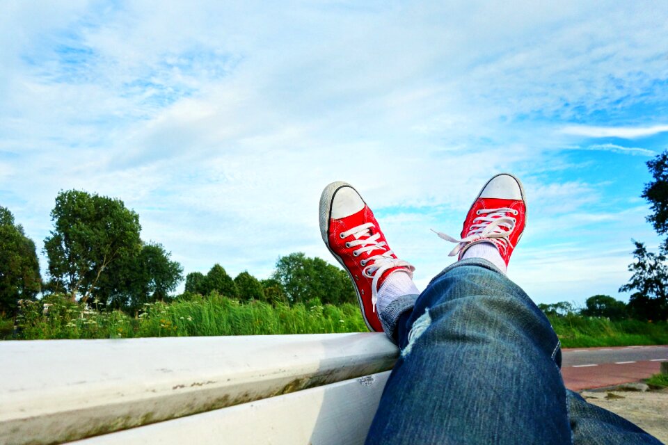 Legs crossed legs body