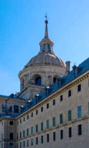 Dome monastery El Escorial Spain