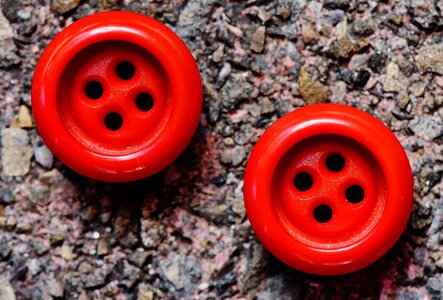 Close up button color