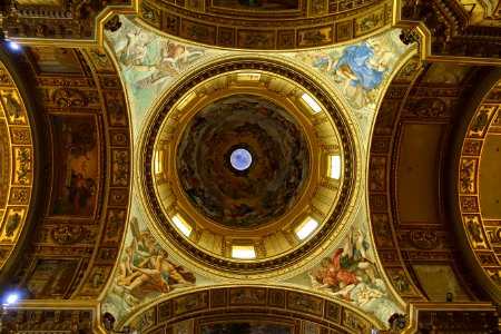 Dome interior - Sant'Andrea della Valle - Rome, Italy - DSC09644 photo