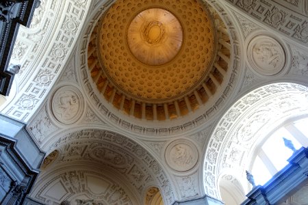 Dome interior - San Francisco City Hall - DSC02762